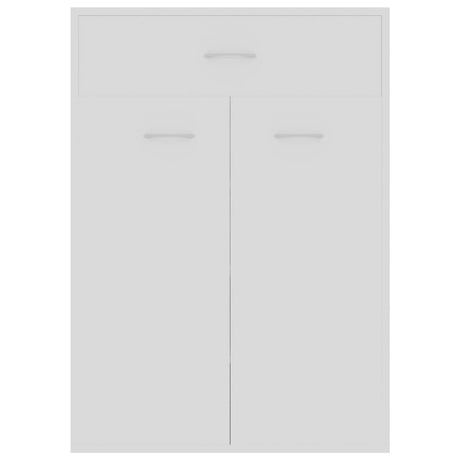 Shoe Cabinet 60X35X84 Cm Engineered Wood