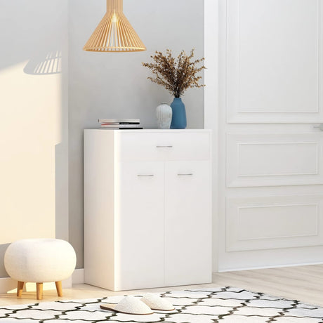 Shoe Cabinet 60X35X84 Cm Engineered Wood