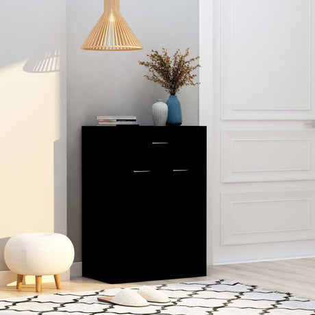 Shoe Cabinet 60X35X84 Cm Engineered Wood