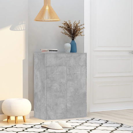 Shoe Cabinet 60X35X84 Cm Engineered Wood