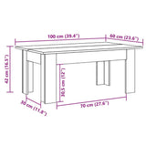 Coffee Table Engineered Wood