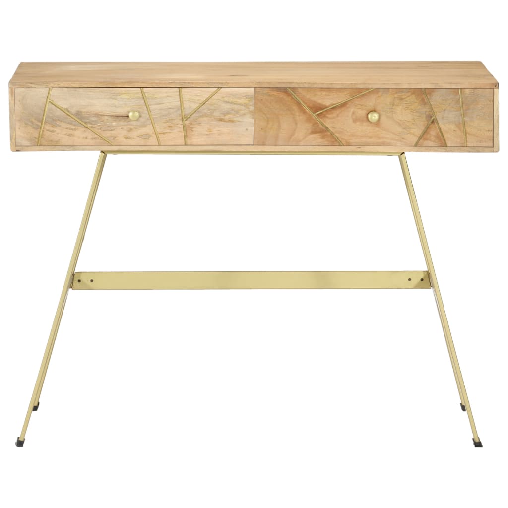 Writing Desk With Drawers 100X55X75 Cm