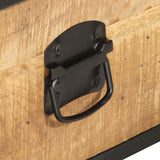 Coffee Table 70X50X33 Cm Solid Mango Wood