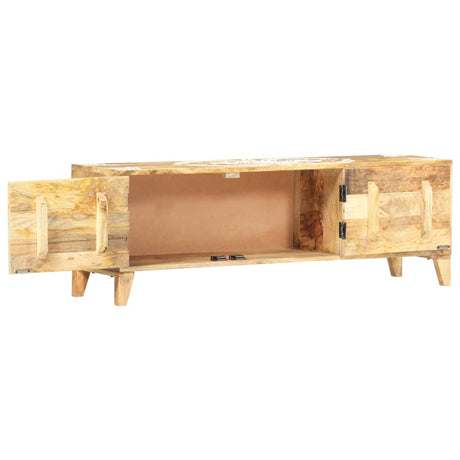 Tv Cabinet 120X30X40 Cm Solid Mango Wood