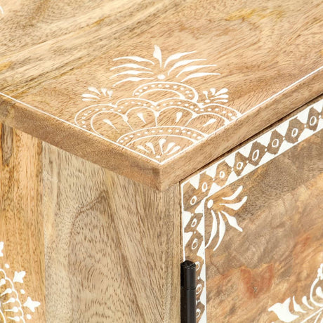 Tv Cabinet 120X30X40 Cm Solid Mango Wood