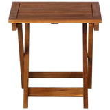 3 Piece Sunlounger With Tea Table Solid Acacia Wood