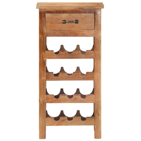 Wine Cabinet 40X30X80 Cm Solid Acacia Wood