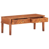 Tv Cabinet 110X40X41 Cm Solid Acacia Wood