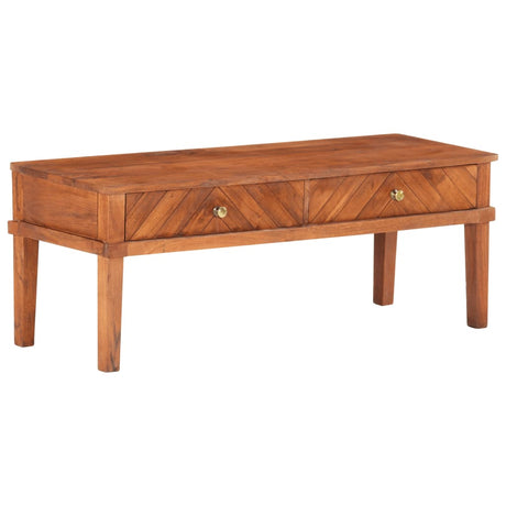 Tv Cabinet 110X40X41 Cm Solid Acacia Wood