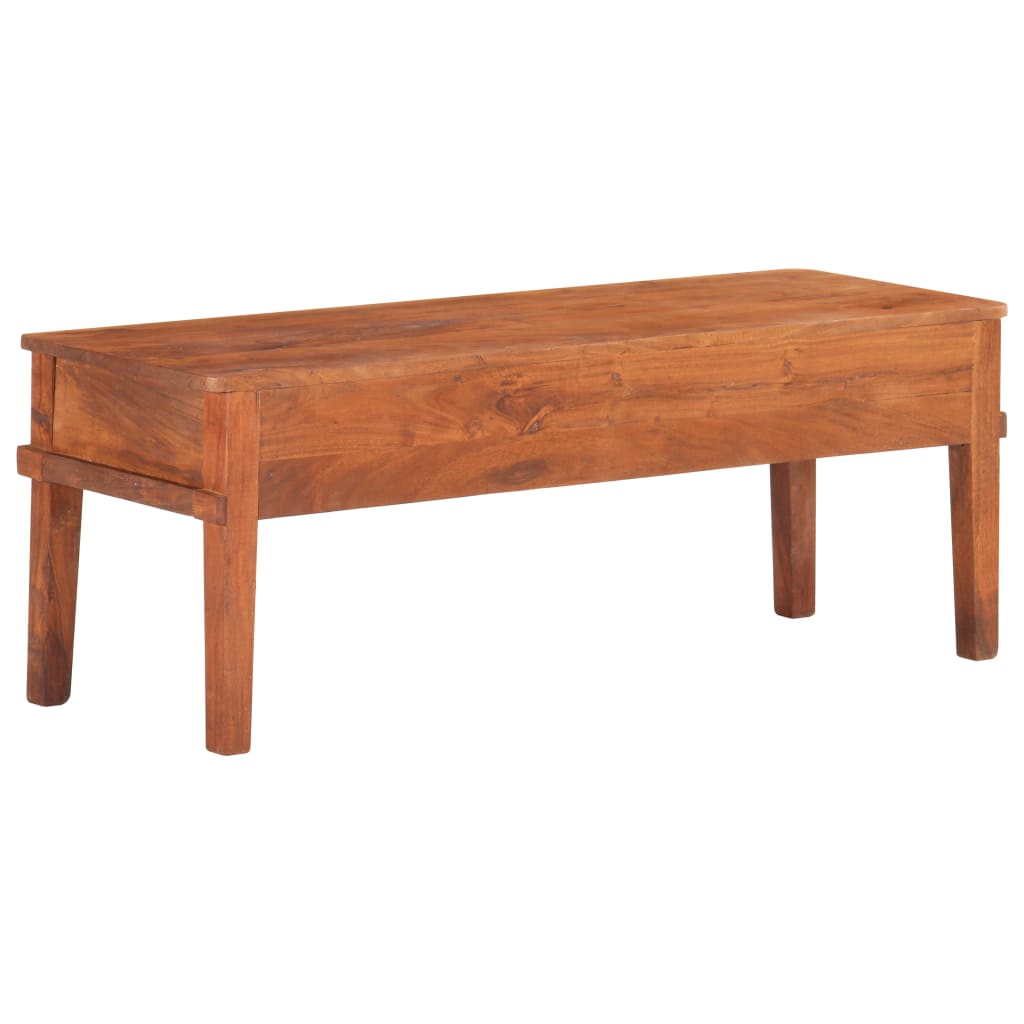 Tv Cabinet 110X40X41 Cm Solid Acacia Wood