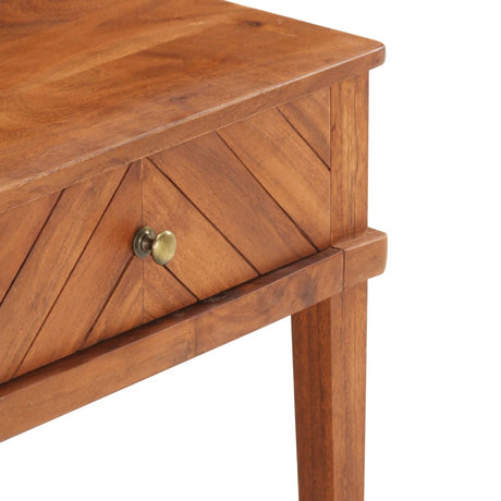 Tv Cabinet 110X40X41 Cm Solid Acacia Wood