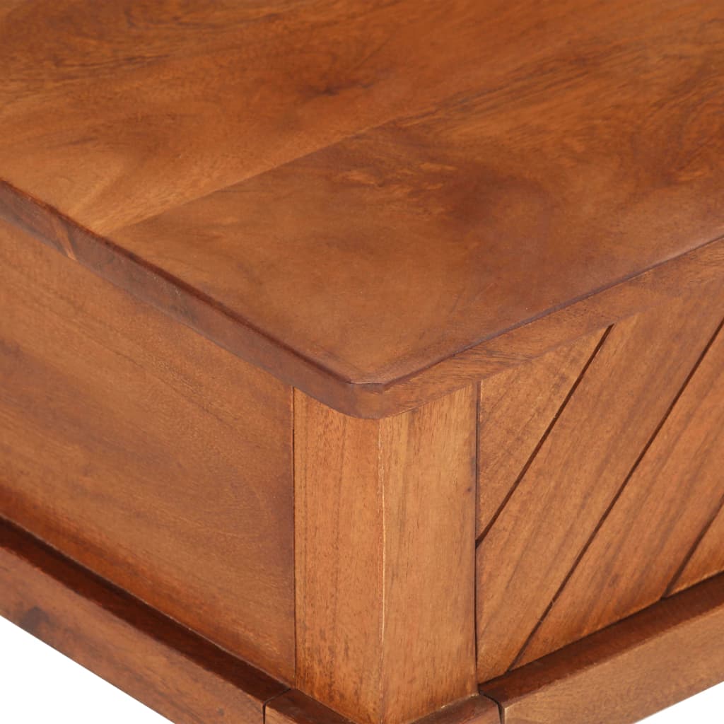 Tv Cabinet 110X40X41 Cm Solid Acacia Wood