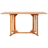 7 Piece Folding Outdoor Dining Set Solid Teak Wood