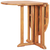 Folding Butterfly Garden Table Solid Teak Wood