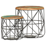 Coffee Tables 2 Pcs Solid