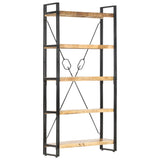 3-Tier Bookcase 60X30X Solid Acacia Wood