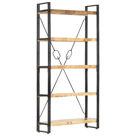 3-Tier Bookcase 60X30X Solid Acacia Wood