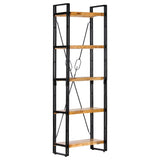 3-Tier Bookcase 60X30X Solid Acacia Wood