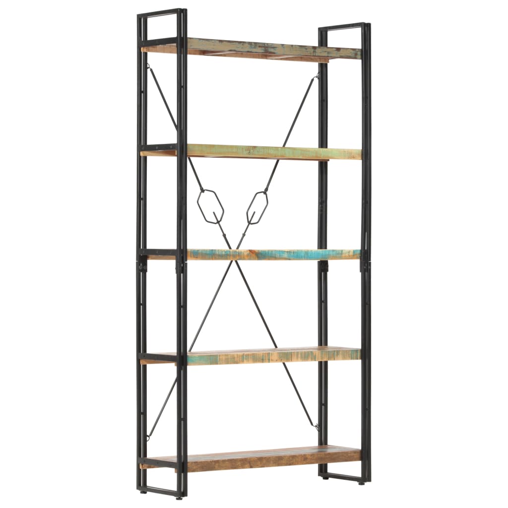 3-Tier Bookcase 60X30X Solid Acacia Wood