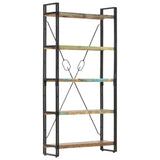 3-Tier Bookcase 60X30X Solid Acacia Wood