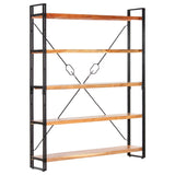 3-Tier Bookcase 60X30X Solid Acacia Wood
