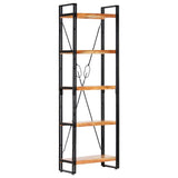 3-Tier Bookcase 60X30X Solid Acacia Wood