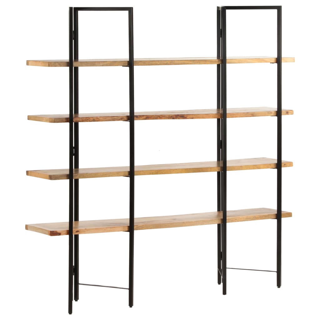 4-Tier Bookcase 160X35X Solid Mango Wood