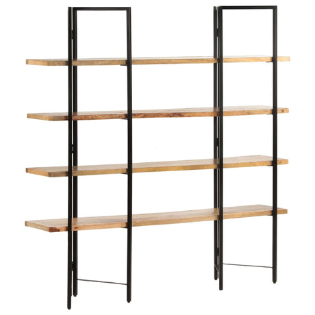 4-Tier Bookcase 160X35X Solid Mango Wood