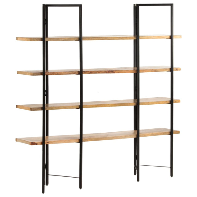 4-Tier Bookcase 160X35X Solid Mango Wood