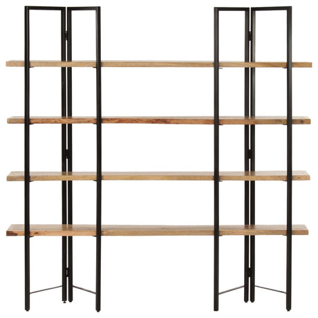 4-Tier Bookcase 160X35X Solid Mango Wood