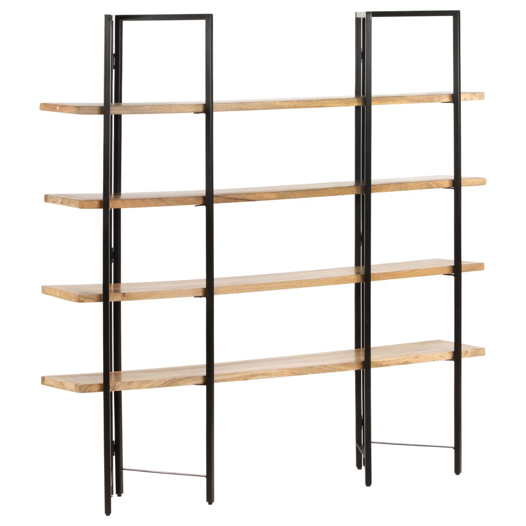 4-Tier Bookcase 160X35X Solid Mango Wood