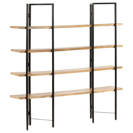 4-Tier Bookcase 160X35X Solid Mango Wood