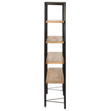 4-Tier Bookcase 160X35X Solid Mango Wood
