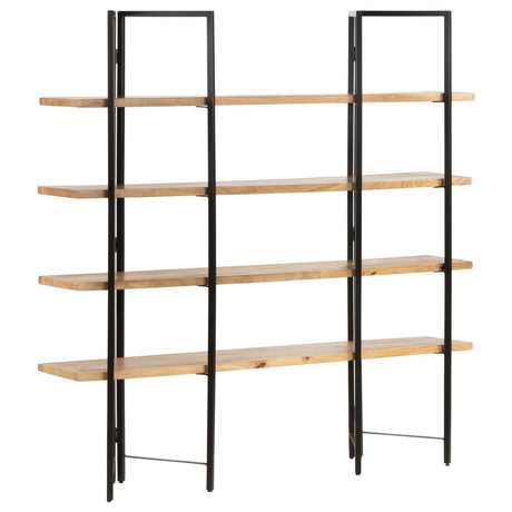 4-Tier Bookcase 160X35X Solid Mango Wood