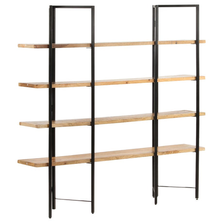 4-Tier Bookcase 160X35X Solid Mango Wood