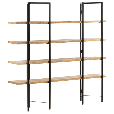 4-Tier Bookcase 160X35X Solid Mango Wood