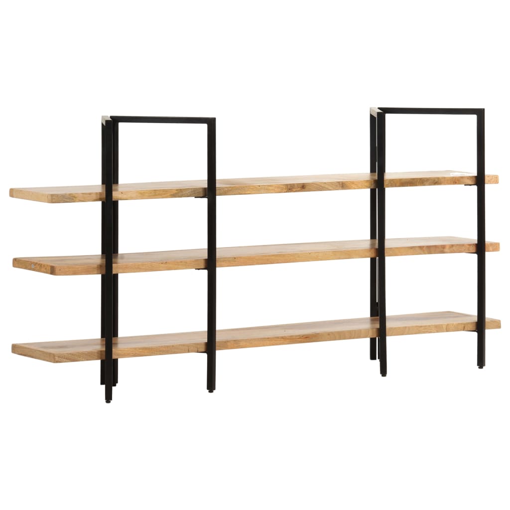 4-Tier Bookcase 160X35X Solid Mango Wood