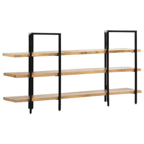 4-Tier Bookcase 160X35X Solid Mango Wood