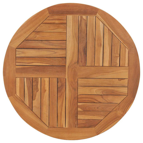 Table Top Solid Teak Wood 70X70X2.5 Cm