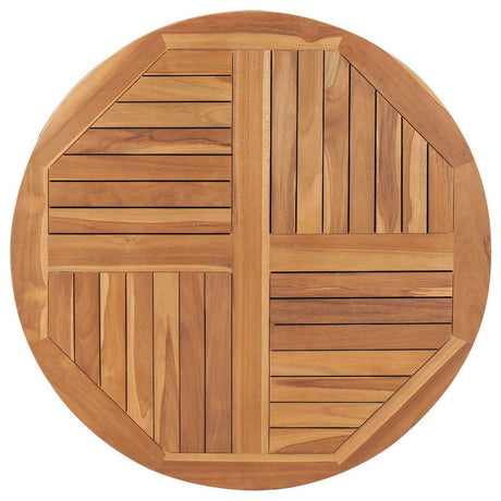 Table Top Solid Teak Wood 70X70X2.5 Cm