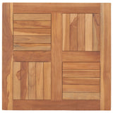 Table Top Solid Teak Wood 70X70X2.5 Cm