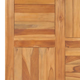 Table Top Solid Teak Wood 70X70X2.5 Cm