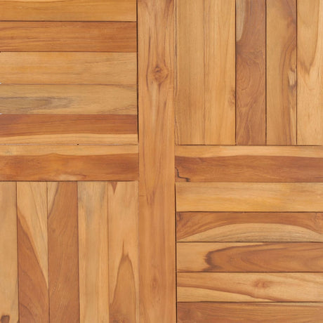 Table Top Solid Teak Wood 70X70X2.5 Cm