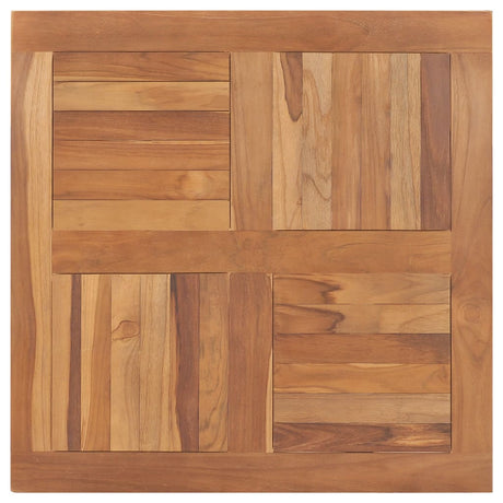 Table Top Solid Teak Wood 70X70X2.5 Cm