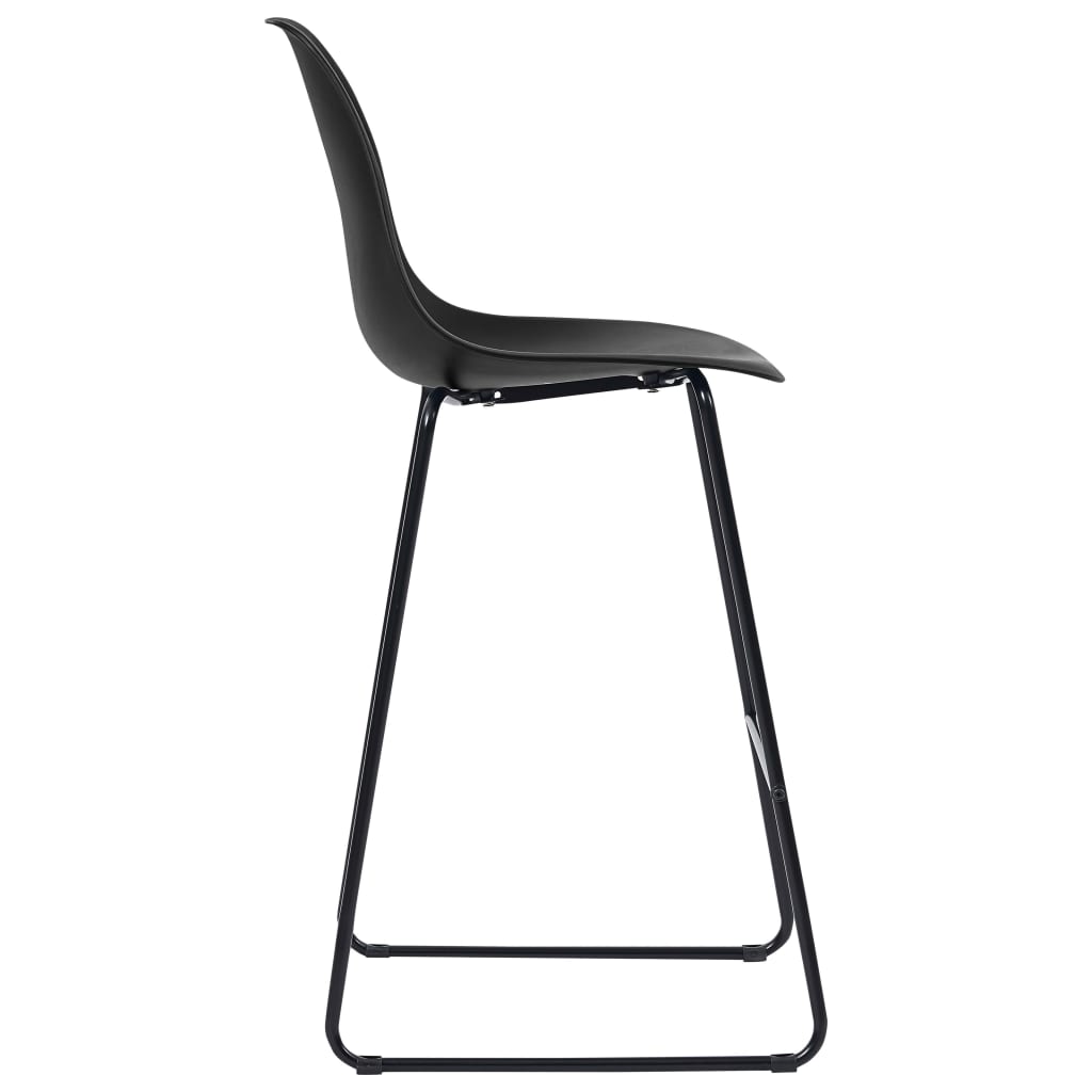 Bar Chairs 6 Pcs Plastic