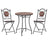 3 Piece Mosaic Bistro Set Ceramic Tile