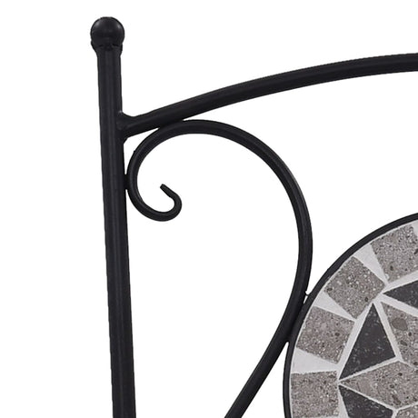 3 Piece Mosaic Bistro Set Ceramic Tile
