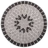 3 Piece Mosaic Bistro Set Ceramic Tile
