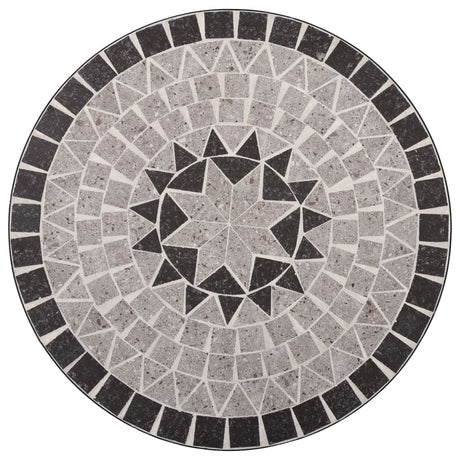 3 Piece Mosaic Bistro Set Ceramic Tile