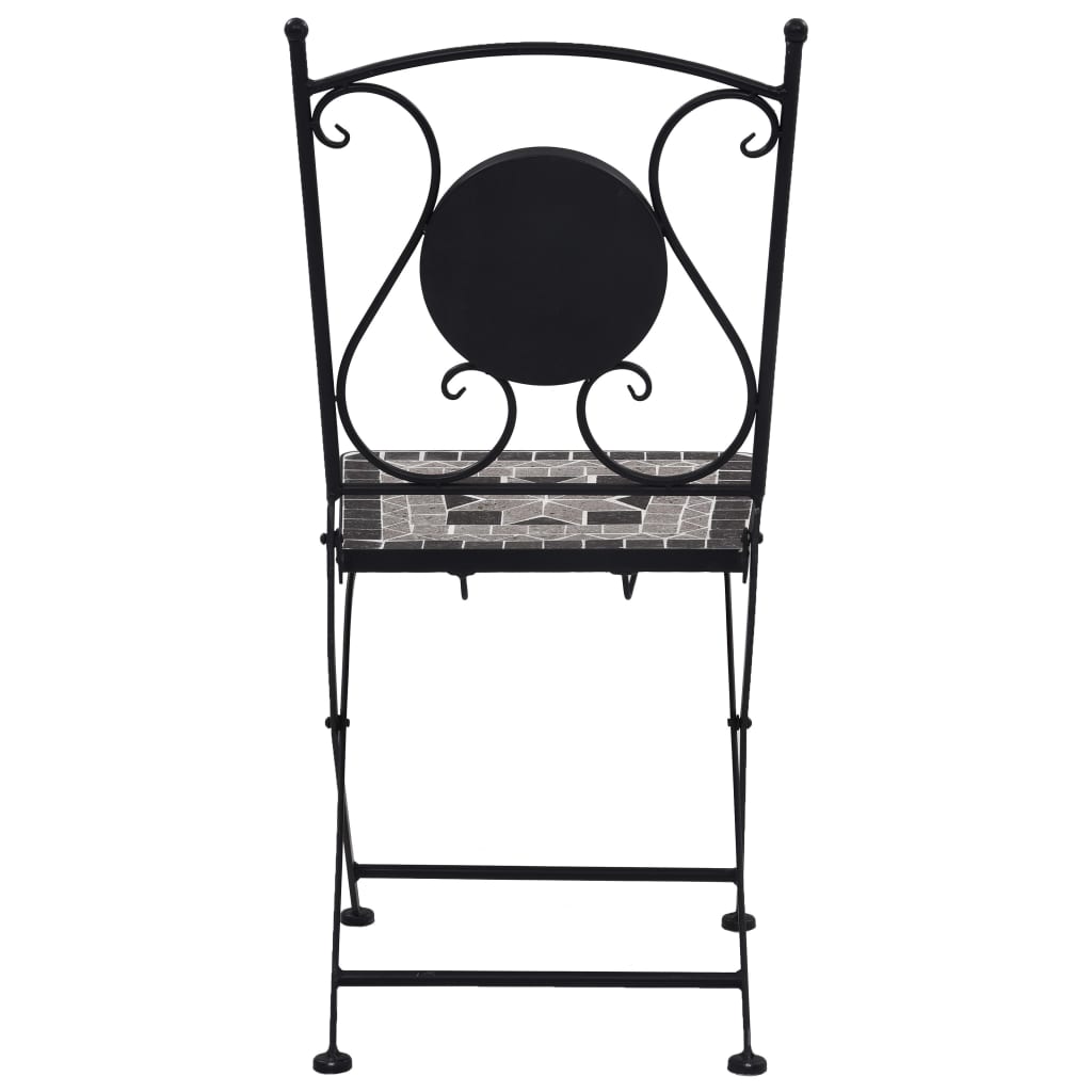 3 Piece Mosaic Bistro Set Ceramic Tile